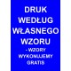DOWOLNY DRUK W FORMACIE A4 - BLOCZEK 100 KART - WEDŁUG WŁASNEGO WZORU