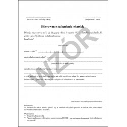 Skierowanie na badania lekarskie dla nauczycieli