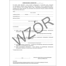 ORZECZENIE LEKARSKIE DLA STRAŻAKÓW PSP - AKTUALNE - Dz.U. poz. 828