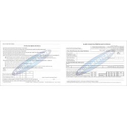KARTA BADANIA PROFILAKTYCZNEGO 2xA5 AKTUALNA (50 KOMPLETÓW) NOWA - obowiązuje od 18.04.2026